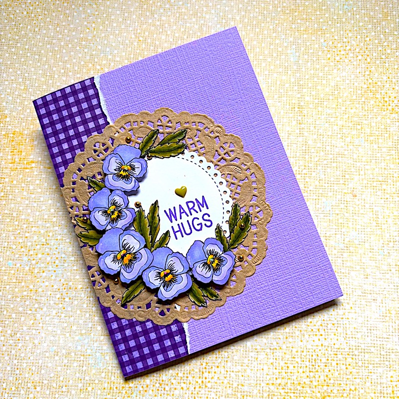 Pansy Hugs by Betsy Birge Pansy Hugs